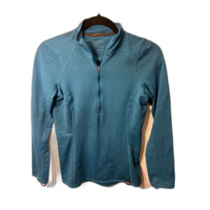 Patagonia Capilene Baselayer 1/4 Zip Pullover Blue Women’s XXSmall Activewear